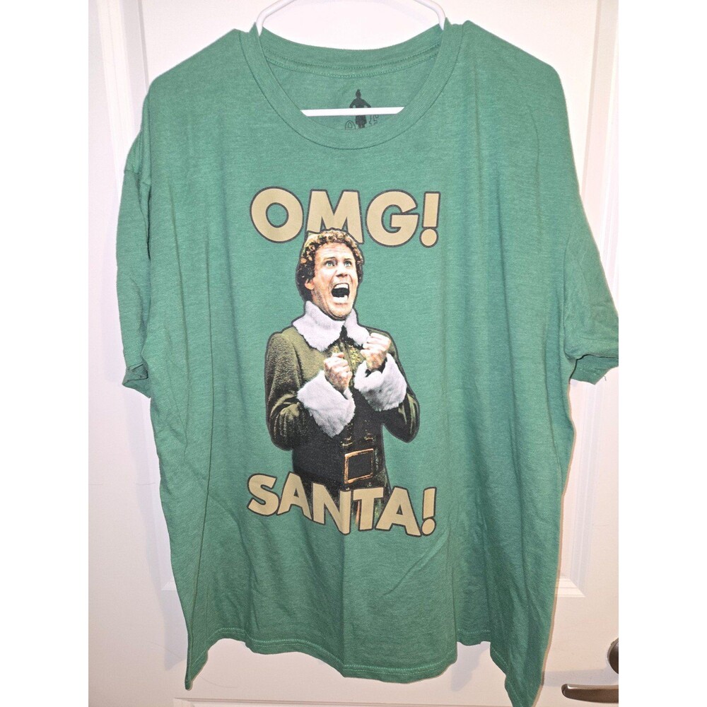 ELF "OMG SANTA" T-Shirt XL